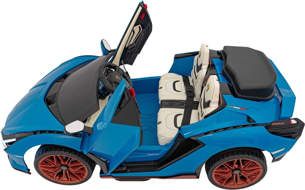 Ramiz Vozidlo Lamborghini SIAN modré