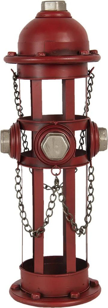 Držiak fliaš v tvare požiarneho hydrantu - 14 * 15 * 41 cm