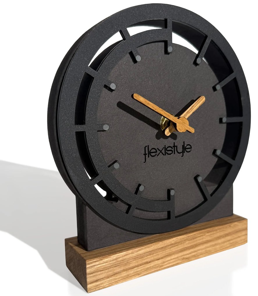 Stolové hodiny Black Oak 2 Flexistyle zs6, 18cm