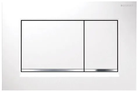 Geberit Sigma30 ovládacie tlačidlo plast biele lesklé 115.883.KJ.1