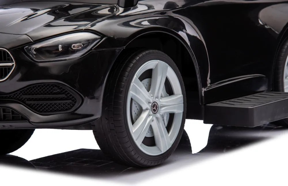 LEAN Toys Mercedes 3 v 1 Push Ride Rider Black