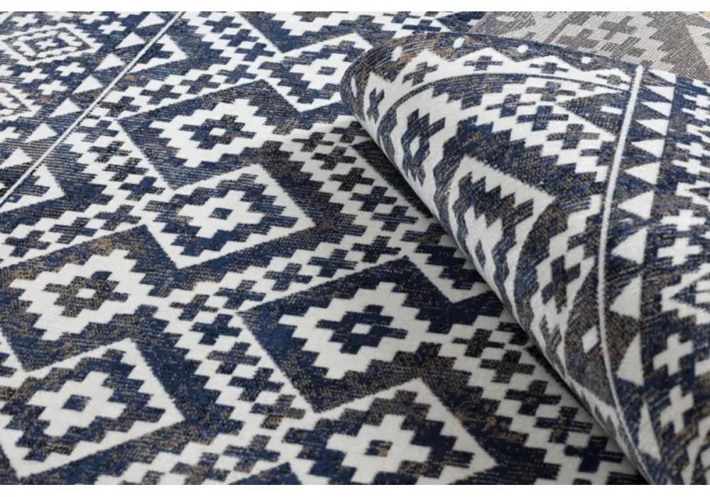 Kusový koberec Mundos modrý 160x220cm