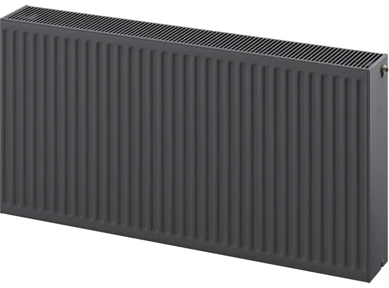 Mexen CC33, panelový radiátor 600 x 1400 mm, spodné stredové pripojenie, 3268 W, antracitová, W6C33-060-140-66