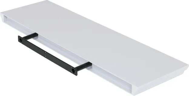 Nástenná polica 80 cm biela P-025 WT