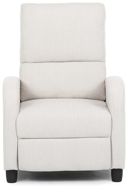 Autronic BONTEC Relaxačné kreslo, béžová, menčestrová látka, TV-4011 BGE2 Farba: Šedá