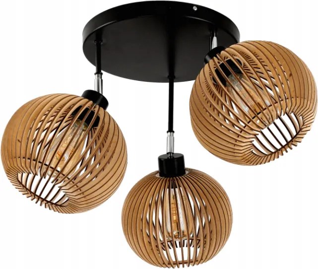 BERGE Stropné LED svietidlo LOFT 3xE27 - TREE