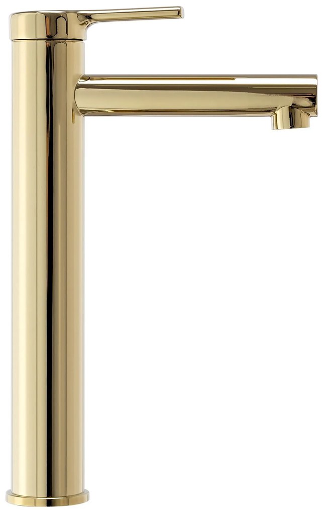 Rea Pixel, vysoká umývadlová batéria h-275, zlatá lesklá, REA-B6215