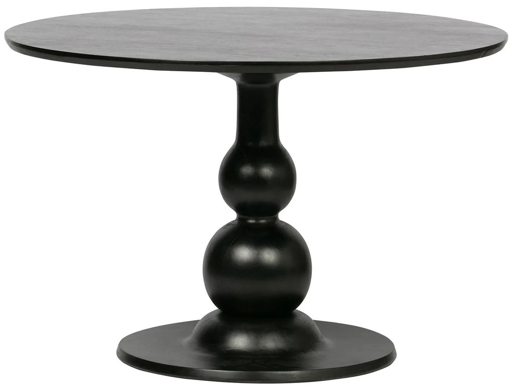 Drevený jedálenský stôl Blanco Ø120 cm 75 × 120 × 120 cm
