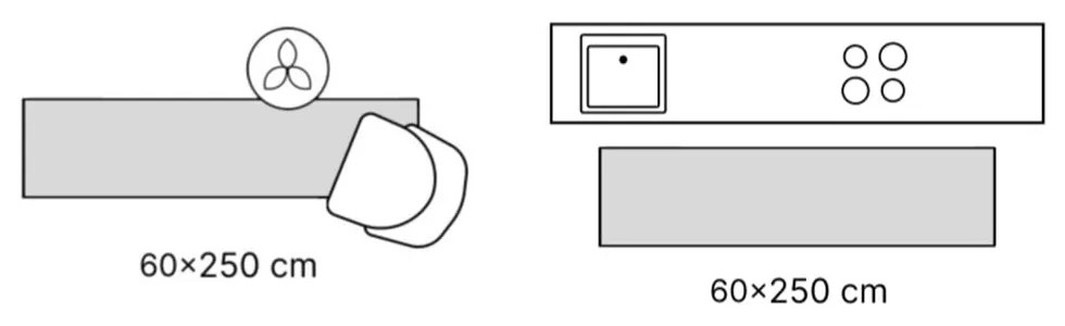 Sivý behúň 60x230 cm – Flair Rugs