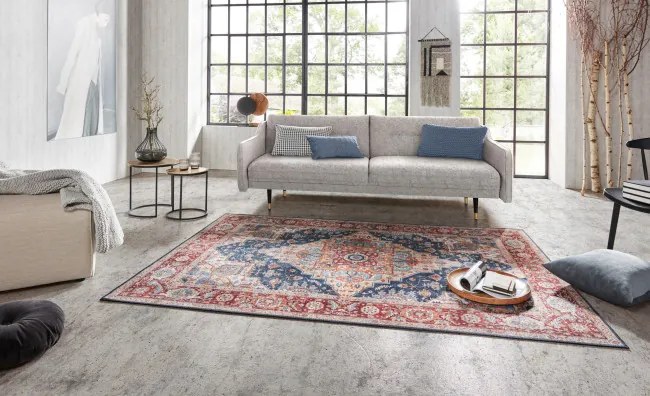 Koberec Hanse Home Asmar Sylla tmavomodrý