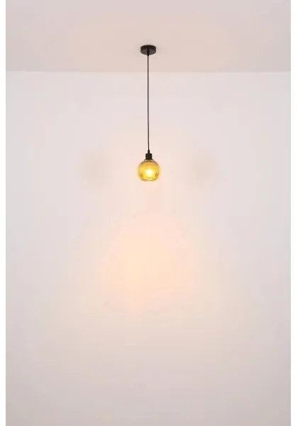 Globo 15638G - Luster na lanku ZUMBA 1xE27/25W/230V pr. 15 cm zelená