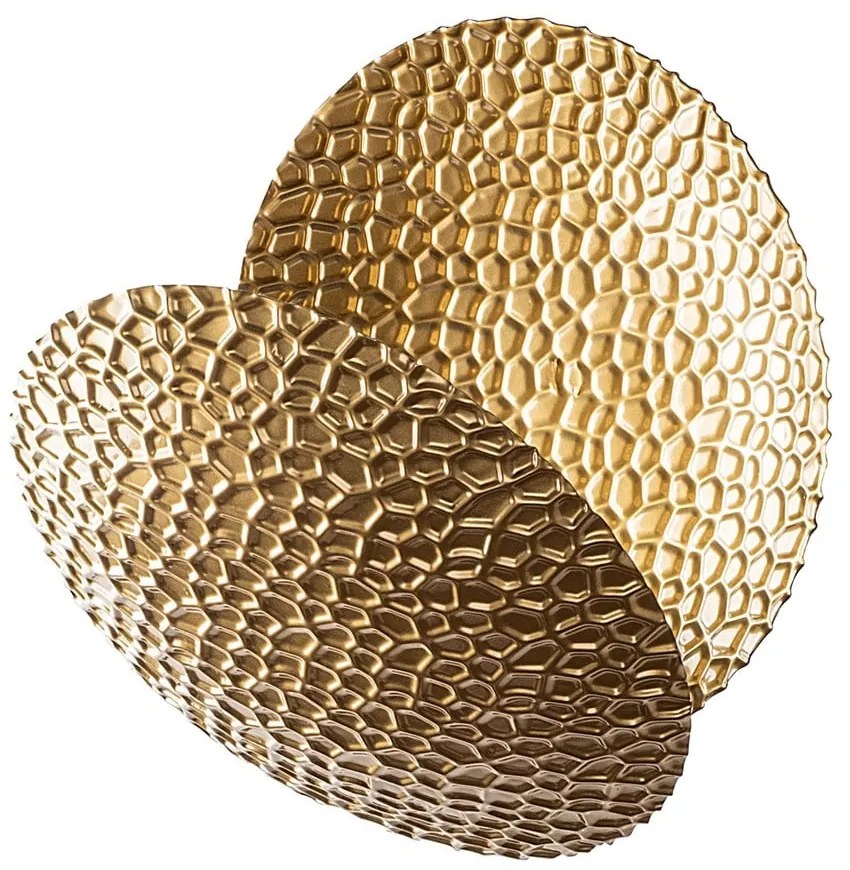 LED nástenné svietidlo v zlatej farbe ø 21 cm Yosma – Opviq lights