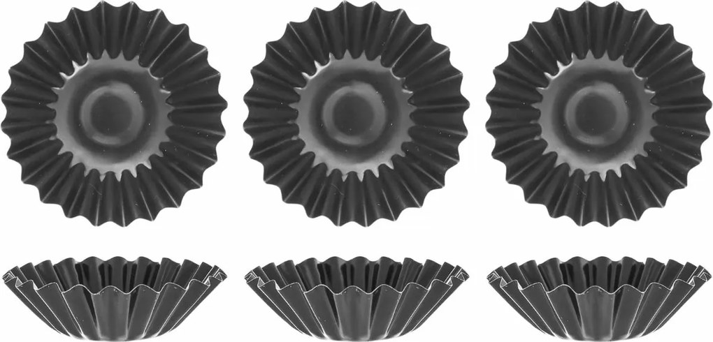 Orion Forma kov košíček TORTELETTES pr. 7 cm 6 ks, pr. 7 sm