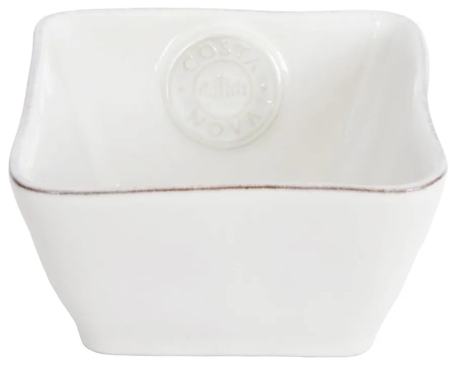 Biela kameninová miska Ego Dekor Nova, 340 ml