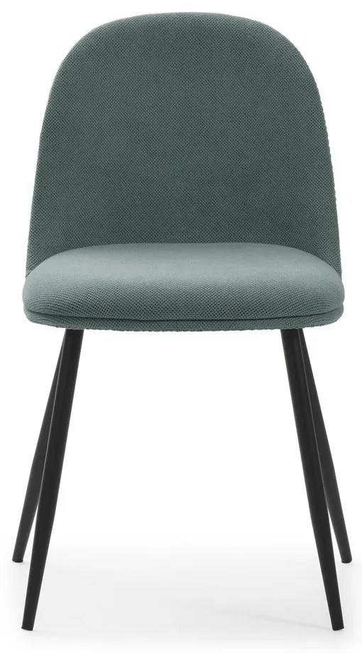 Tyrkysové jedálenské stoličky v súprave 4 ks Malila – Marckeric