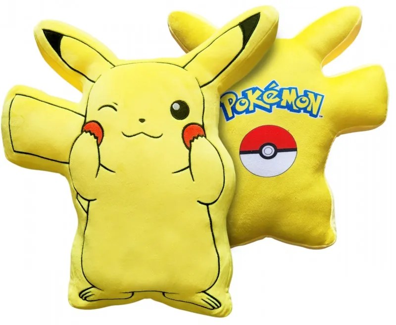 Halantex Tvarovaný vankúšik - Pokémon Pikachu