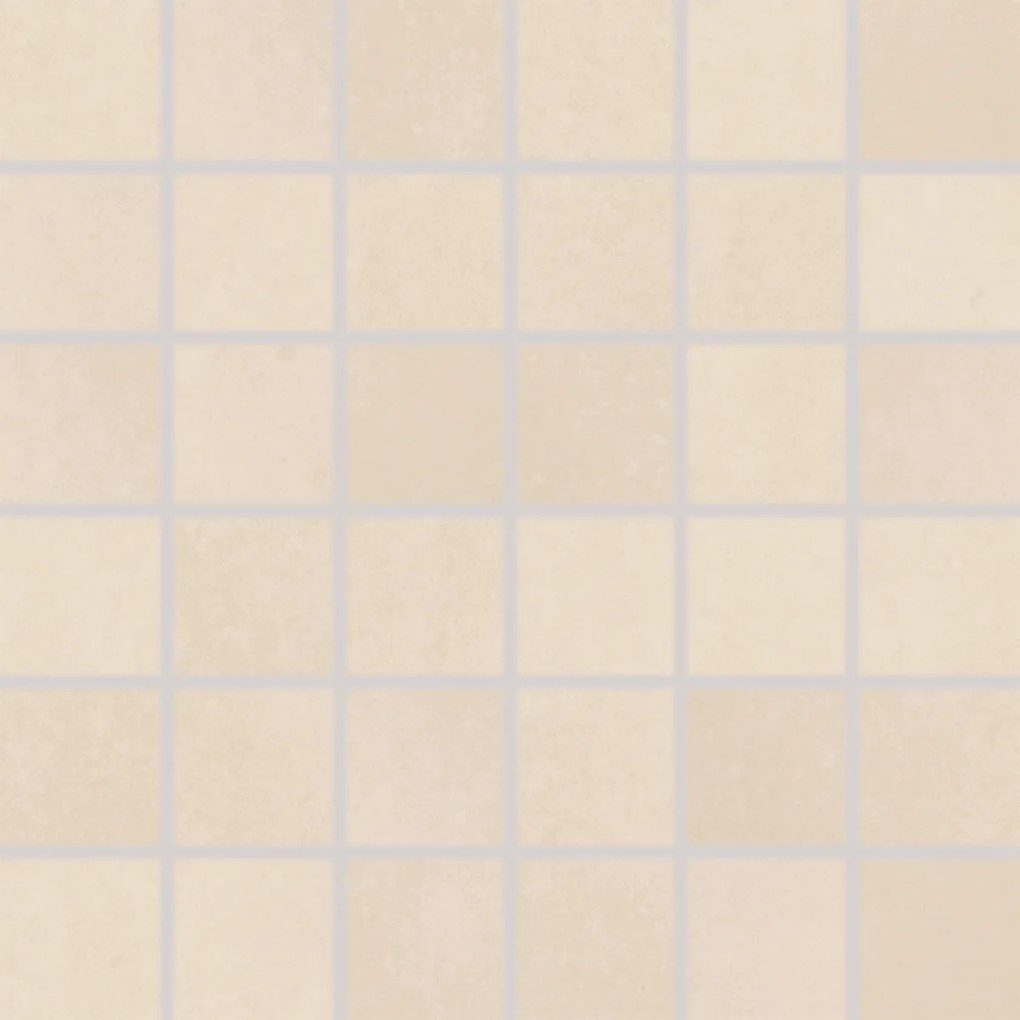Mozaika Rako Trend svetlo béžová 30x30 cm mat DDM06658.1