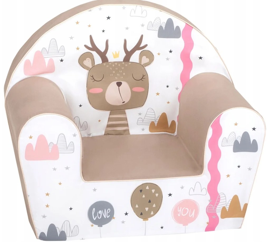 Vulpi Detské kresielko, fotel Little Deli Vzor: 12