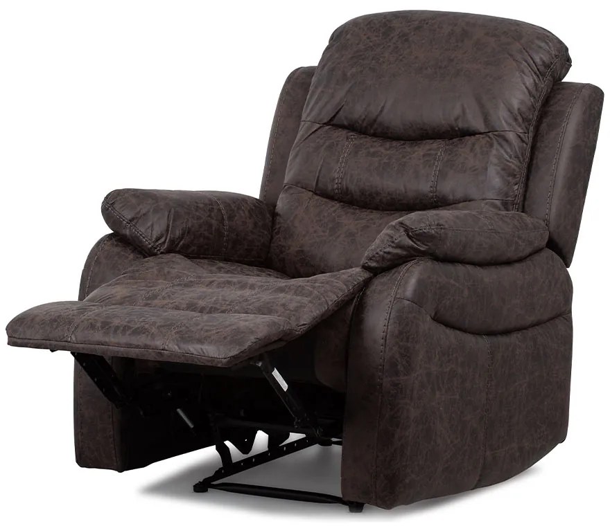 polohovateľné kreslo COZY BROWN