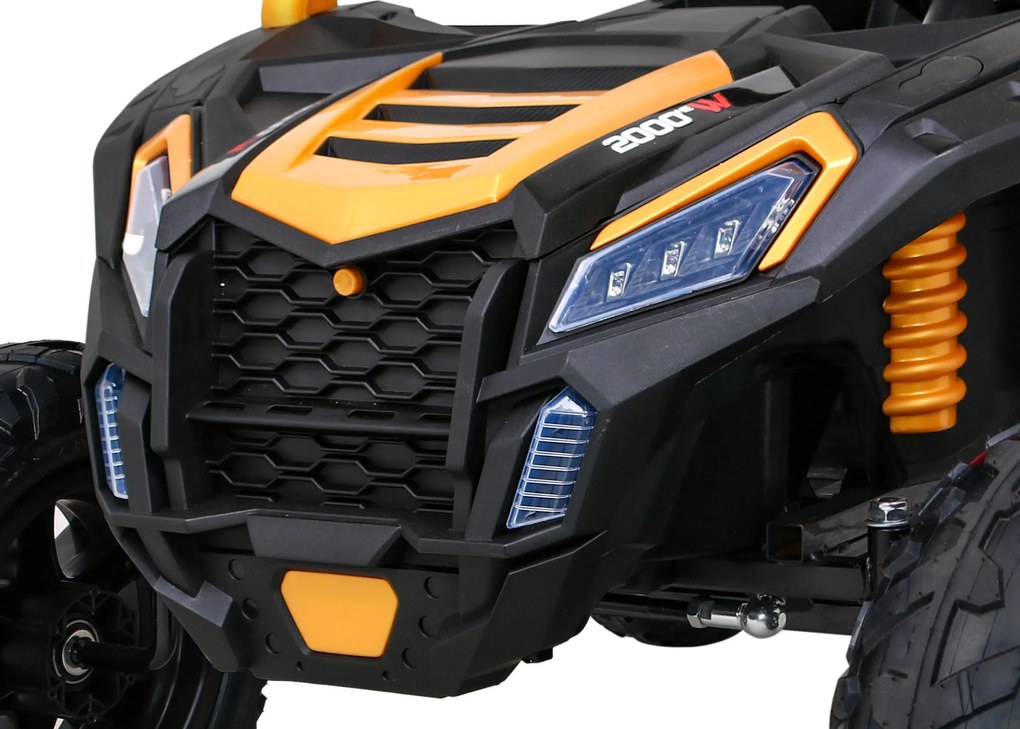 RAMIZ ELEKTRICKÉ AUTÍČKO BUGINA Elektrická bugina ATV STRONG Racing 4x4 Buggy Zlatá 180 W, 24V, 24V14Ah, 2023