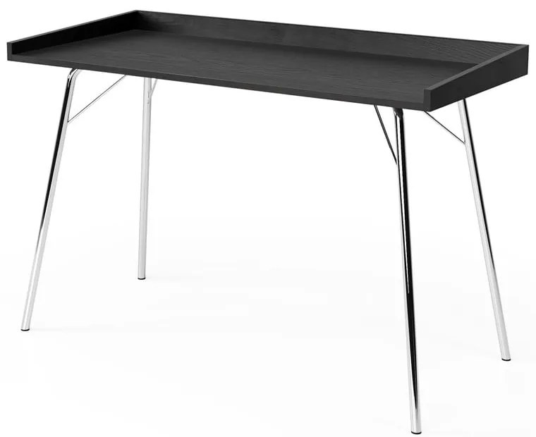 Pracovný stôl s doskou v dubovom dekore 52x115 cm Rayburn – Woodman