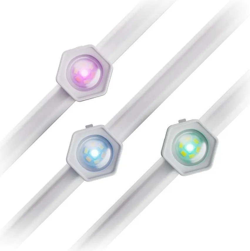 Nanoleaf N7401E00-5POL - LED RGBCW Rozširujúci reťazec 72W/230V 5m 2200-6500K IP67 Wi-Fi