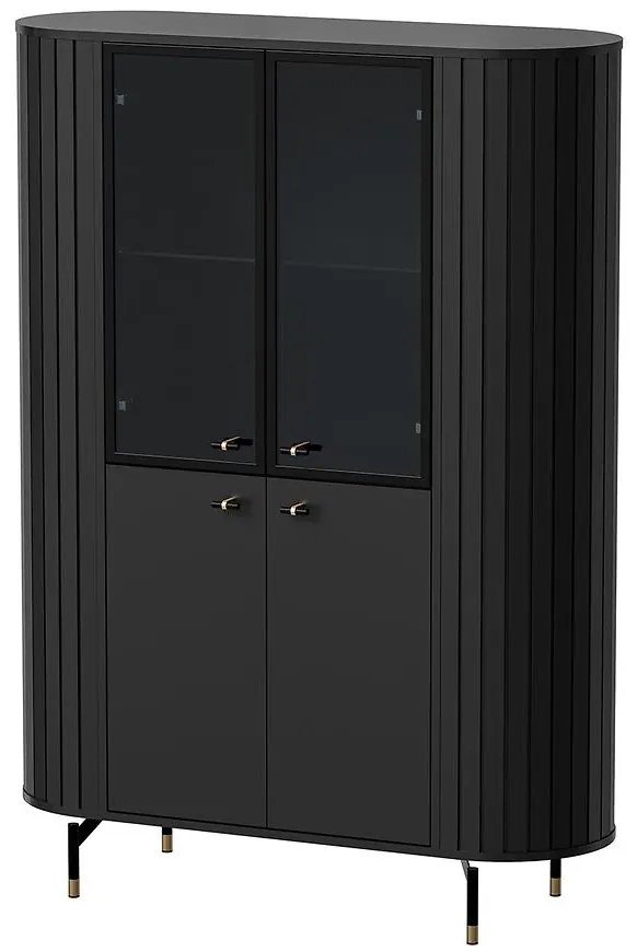 Vitrína Zante Za1 čierna