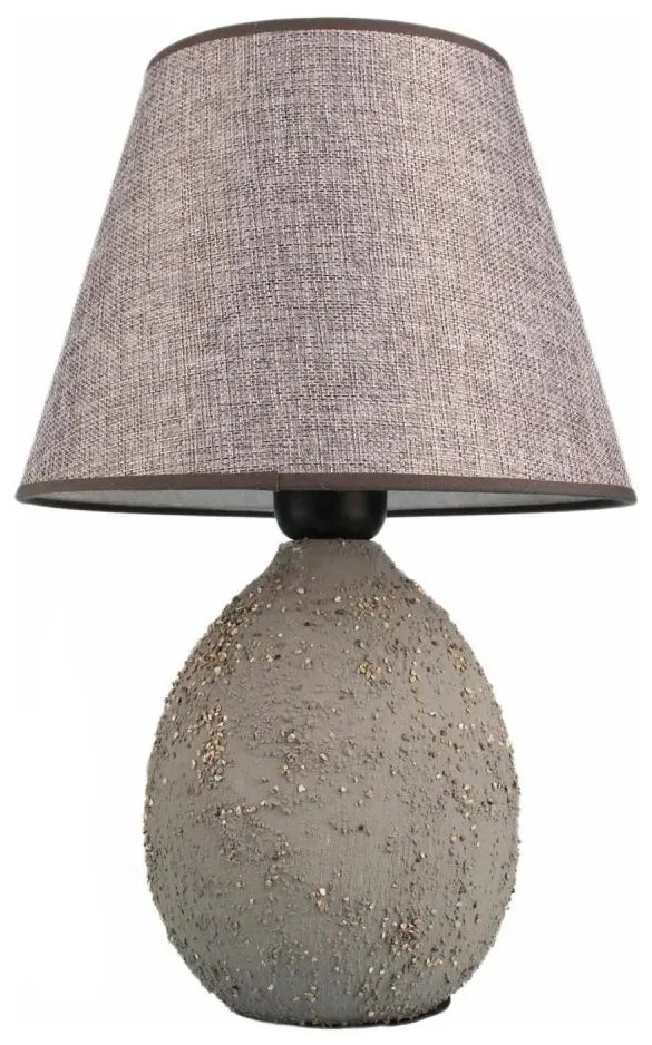 Stolná lampa RAMZES 1xE27/40W/230V šedá