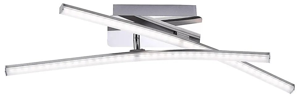Leuchten Direkt 11270-55 - LED Prisadený luster SIMON 2xLED/5W/230V matný chróm