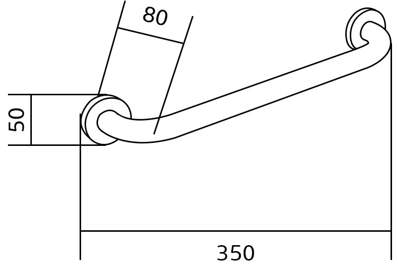 Mexen príslušenstvo, kúpeľkový držiak 30cm, chróm, 70101630-00