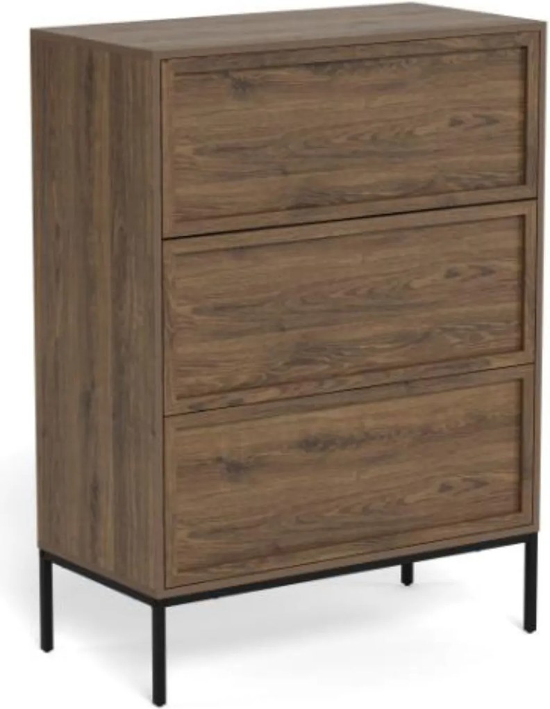 Komoda Palmdale 80 cm dub kouřový