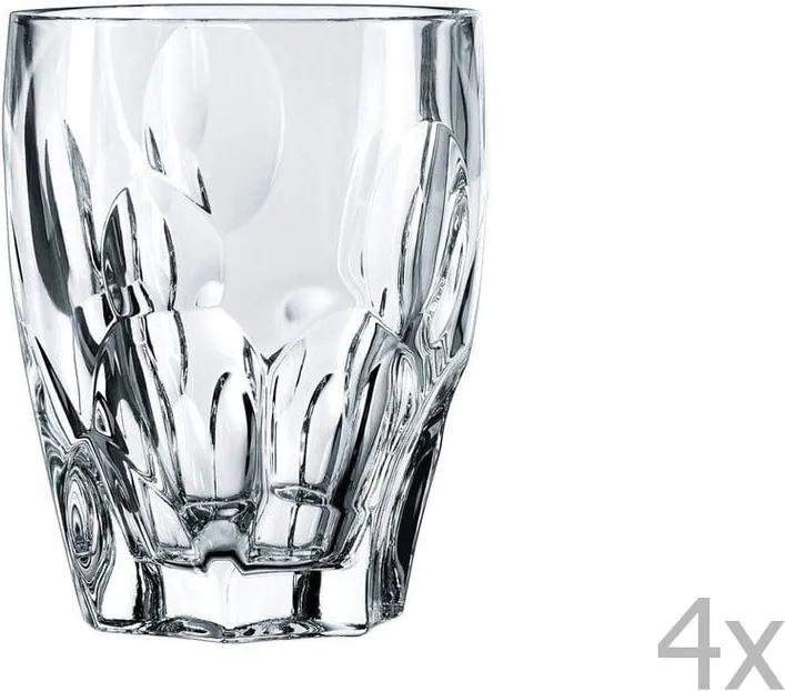 Sada 4 pohárov na whisky z krištáľového skla Nachtmann Sphere, 300 ml