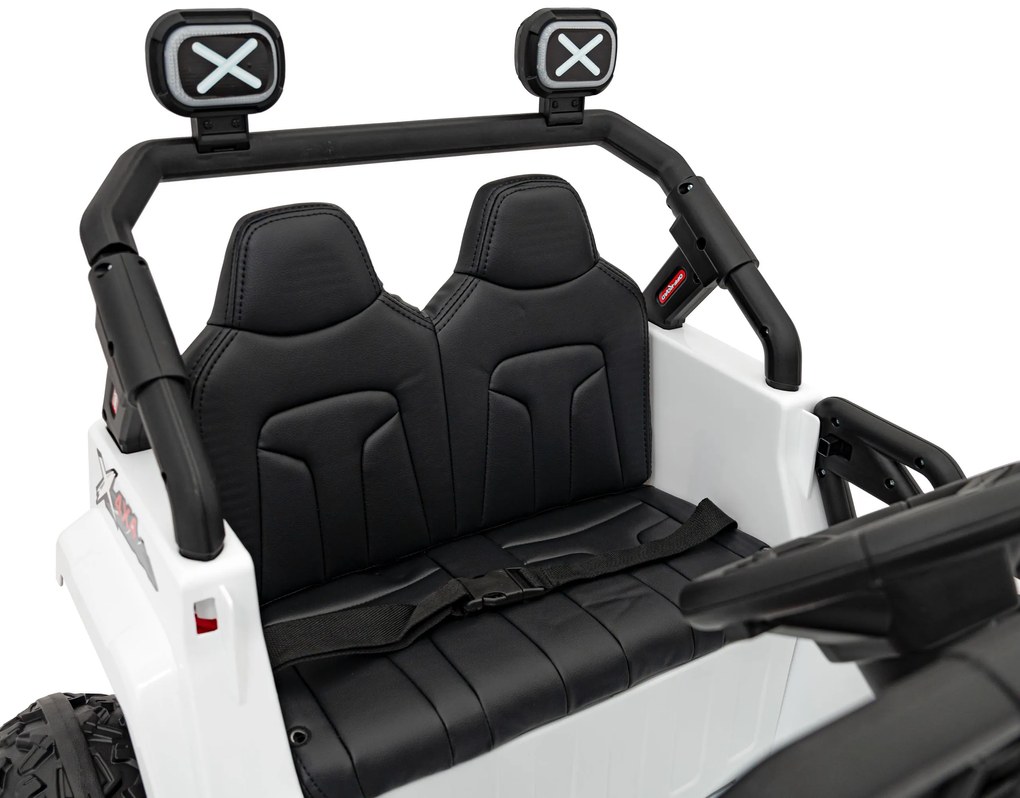 RAMIZ Elektrická autíčko OFF ROAD Speed - biele - 4x35W- BATÉRIA - 2x12V7Ah - 2024