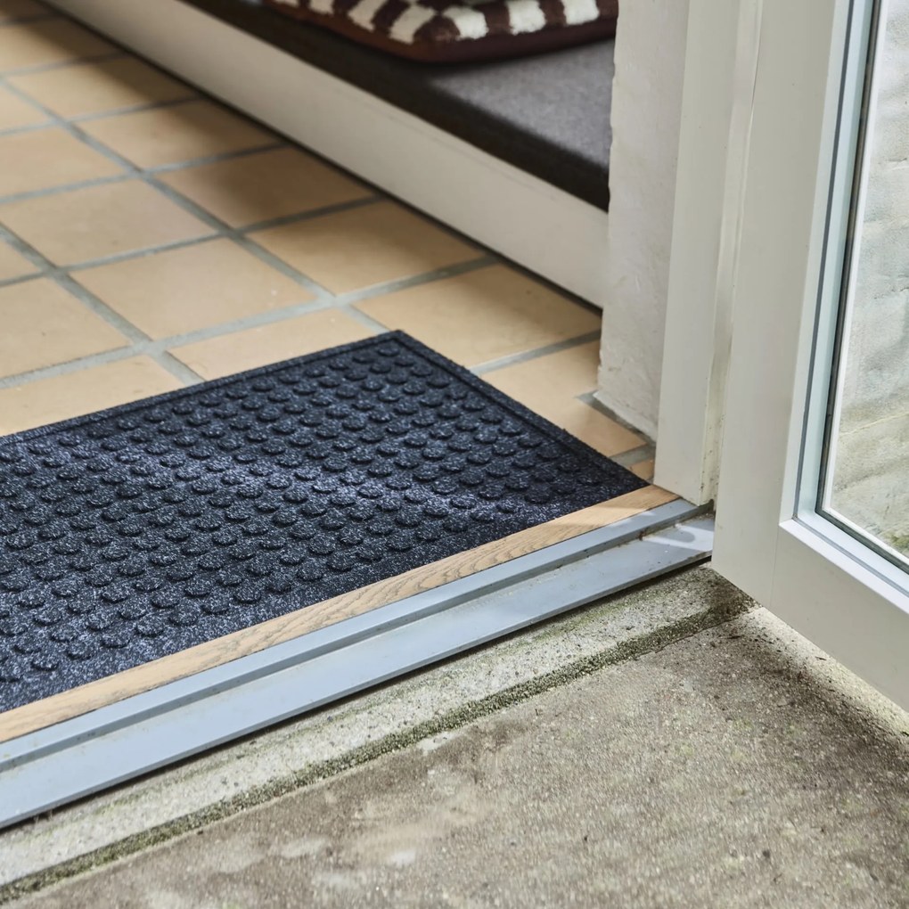 House Doctor Rohožka Rectangle Black