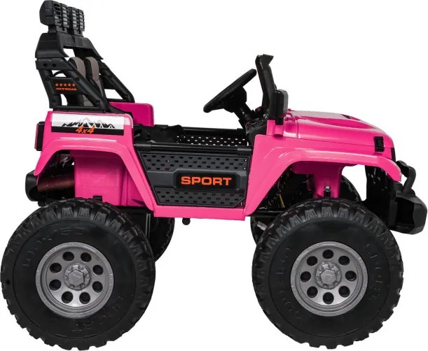 Elektrické autíčko Extreme Sport 4x4 ružové