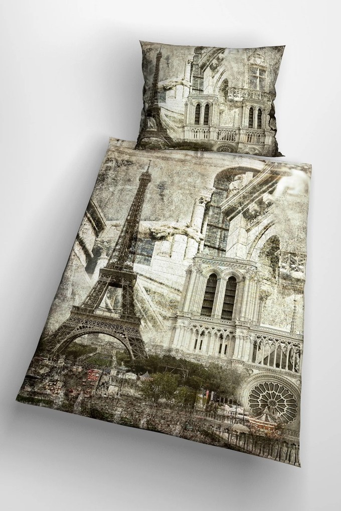 3d obliečky Eiffel Tower 140x200 cm