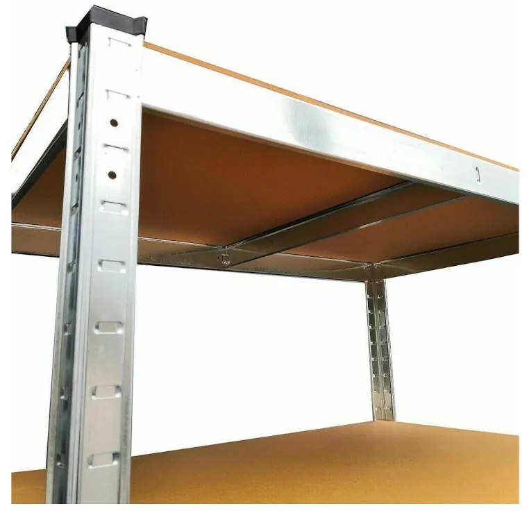 Fistar Regál 1800x750x450 mm zinkovaný 5-policový, nosnosť 875 kg