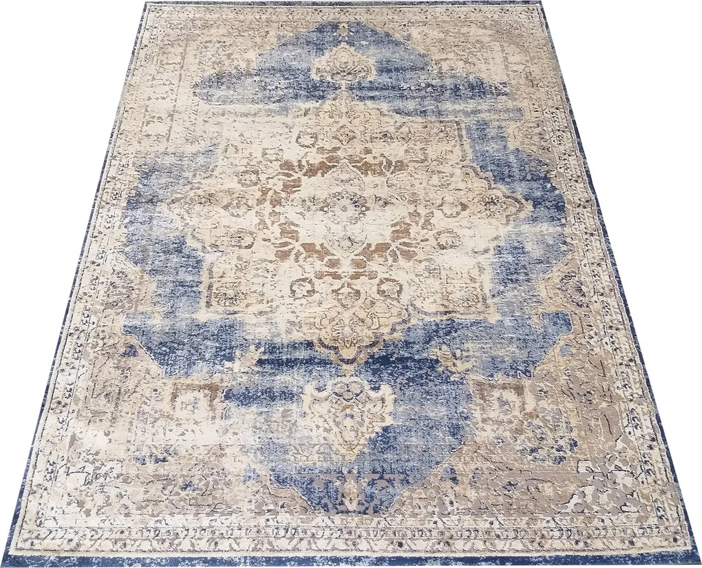 DY Moderný koberec Milas Soft Shrink PRI 10B-CB – viacfarebný