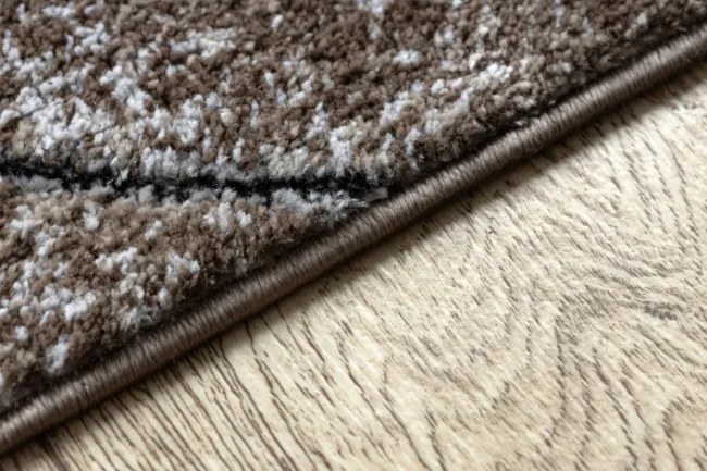 Koberec COZY 8875 Wood hnedý