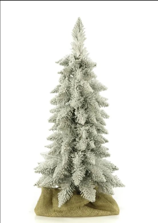 Vianočný stromček Smrek tatranský zasnežený "SLIM" 110 cm