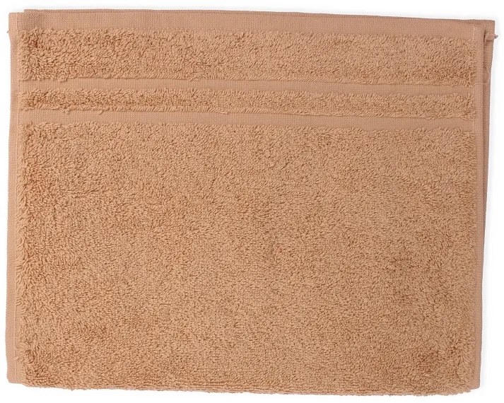 Malý uterák hnedý 30x50 cm