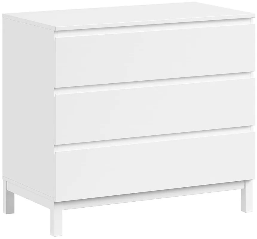 Biela detská komoda 99x89x57 cm Eva – Vipack