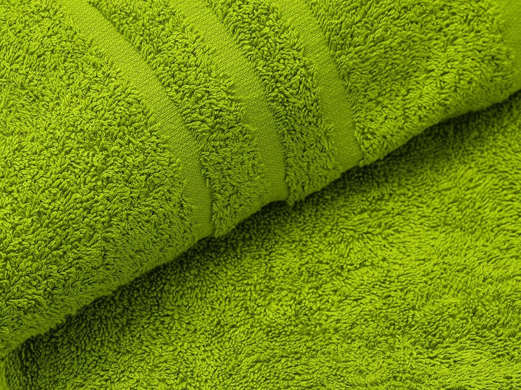Osuška Comfort Maxi 100x180 cm svetlozelená, 100% bavlna