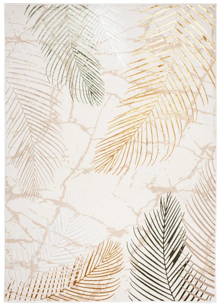 Kusový koberec Cetus zelenokrémový 80x150cm