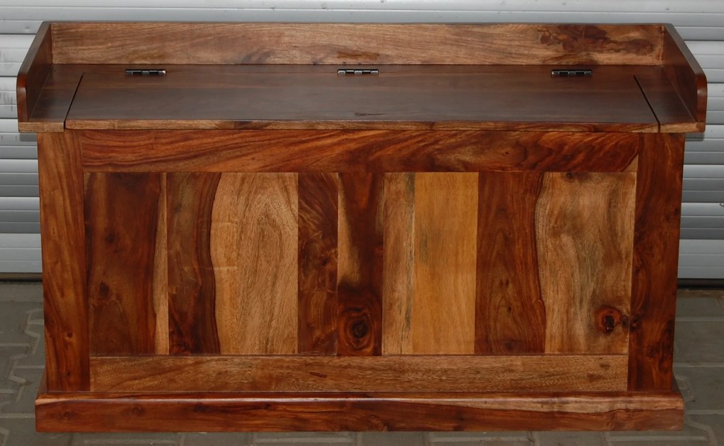 furniture-nabytek.cz - Truhla na sedenie z dreva palisander 105x60x40