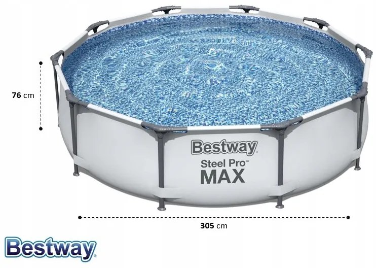 Rámový bazén 15v1, 305×76 cm | Bestway