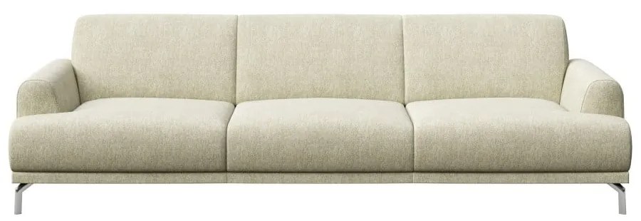 Svetlobéžová pohovka MESONICA Puzo, 240 cm