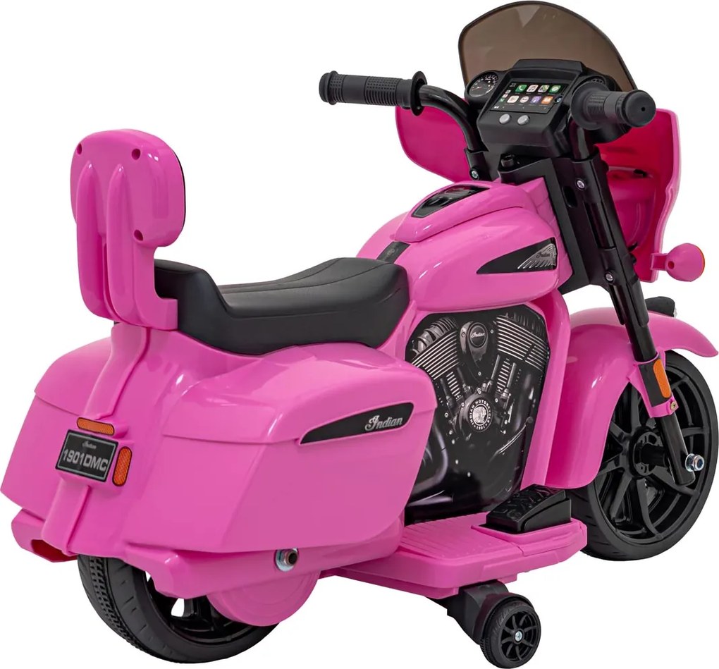 Ramiz Chopper INDIAN Ružové vozidlo