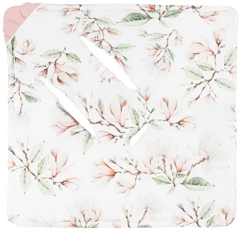 Lionelo - Zavinovačka pre autosedačku TRAVEL SWADDLE 90x90 cm Béžová Magnólia