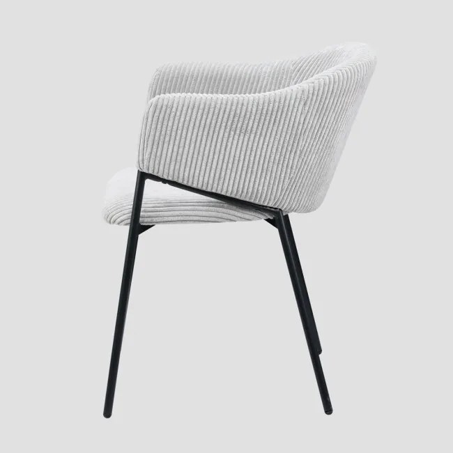 Jedálenská stolička PRAZER sivá 737954